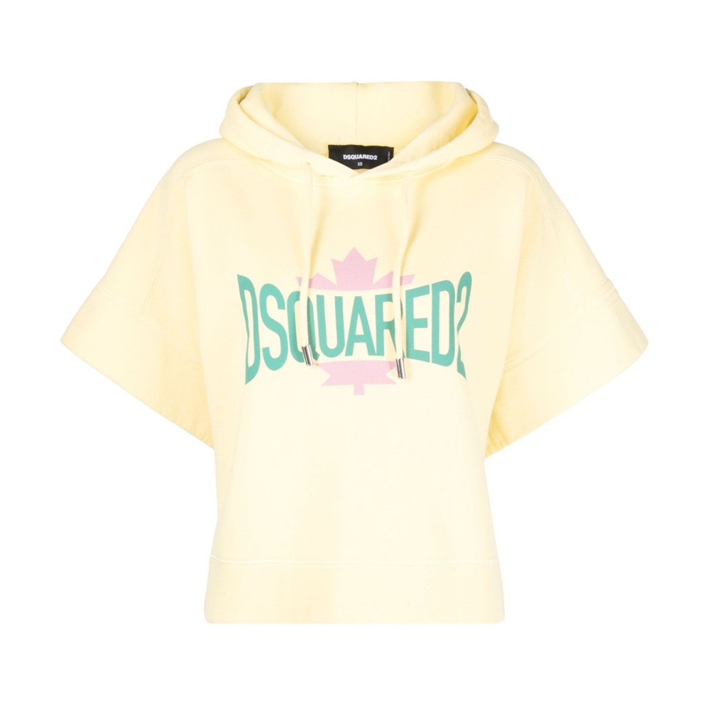 Oversized Short Sleeve Hoodie